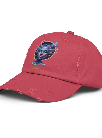 "The Universe is Inside of You" Unisex Distressed Cap