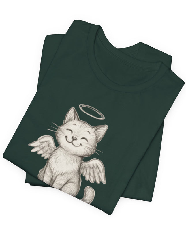"Wasn't Me Kitty" Unisex Jersey Short Sleeve Tee
