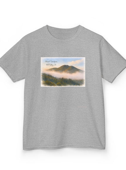 "Mount Tamalpais, Mill Valley, California Kids Heavy Cotton Tee