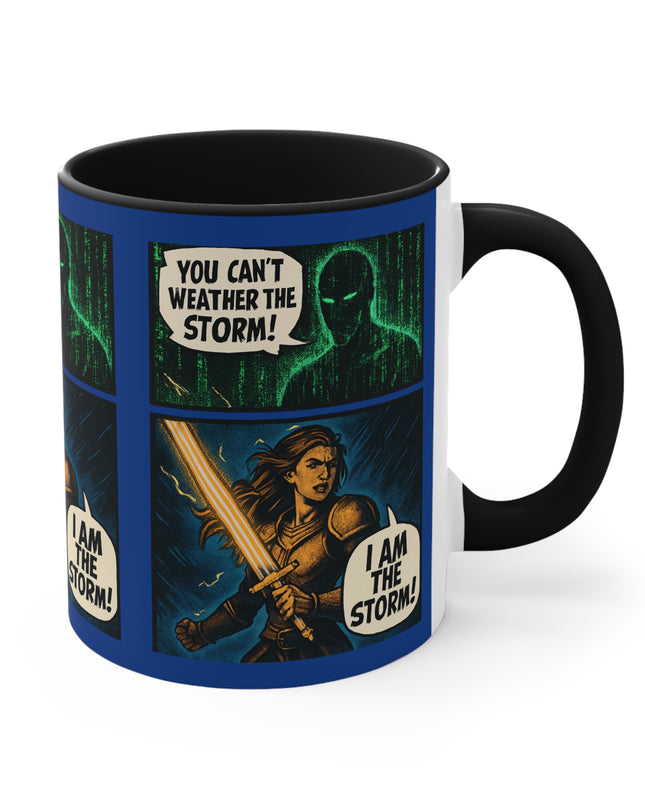 "I Am the Storm" Accent Mug