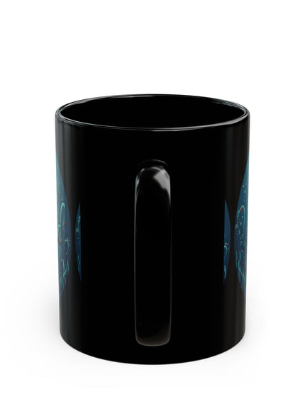 "Unlimited Mermaid" Black Mug (11oz, 15oz)
