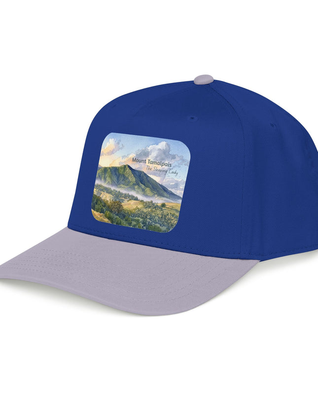 "Mount Tamalpais, the Sleeping Lady" Mid Profile Baseball Cap