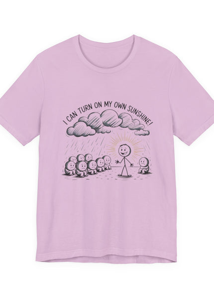 "I can make my own sunshine" Unisex Jersey Short Sleeve Tee