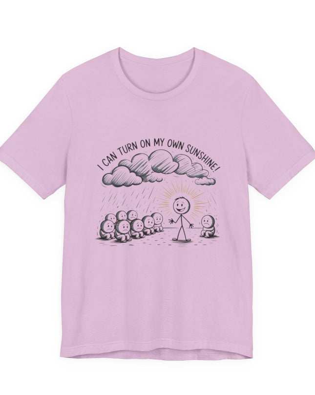 "I can make my own sunshine" Unisex Jersey Short Sleeve Tee