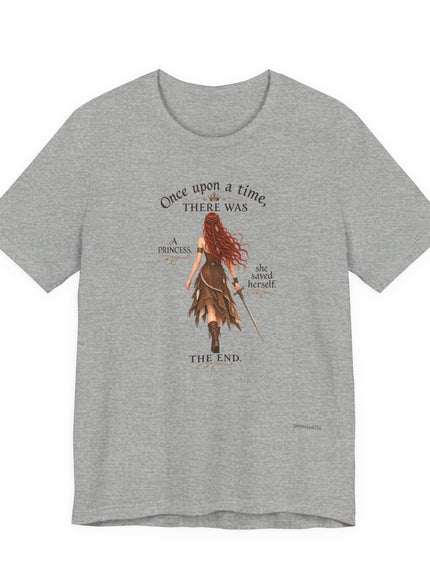 "She Saved Herself V5" Unisex Jersey Short Sleeve Tee