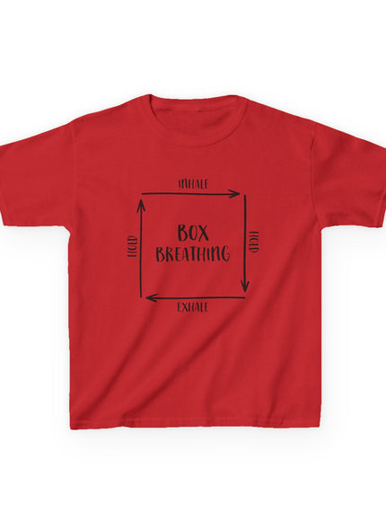 "Box Breathing" Kids Heavy Cotton Tee