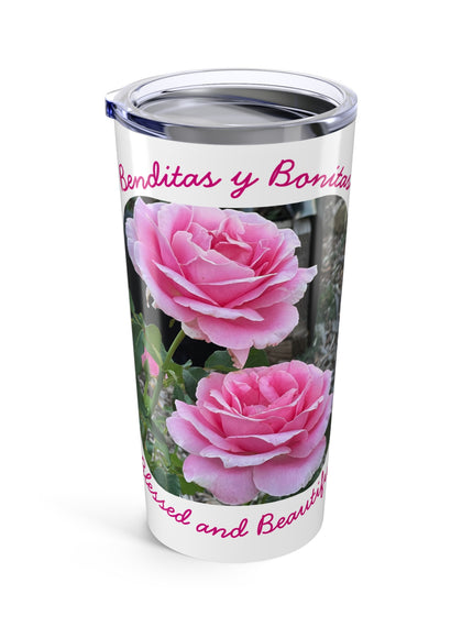 "Blessed and Beautiful" Tumbler 20oz