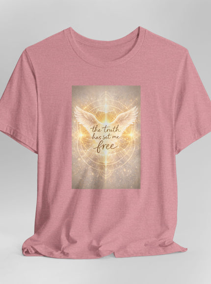 "The Truth Has Set Me Free" Unisex Jersey Short Sleeve Tee