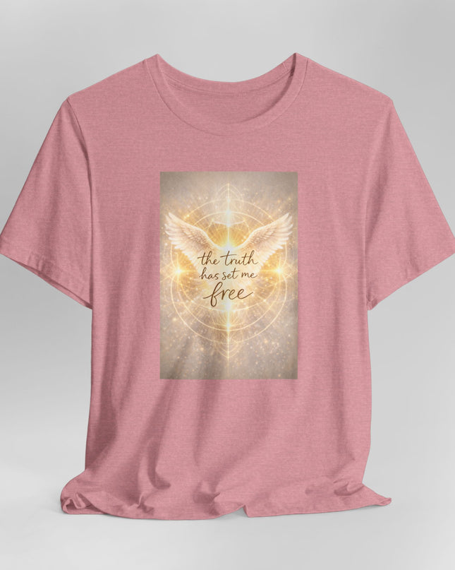 "The Truth Has Set Me Free" Unisex Jersey Short Sleeve Tee