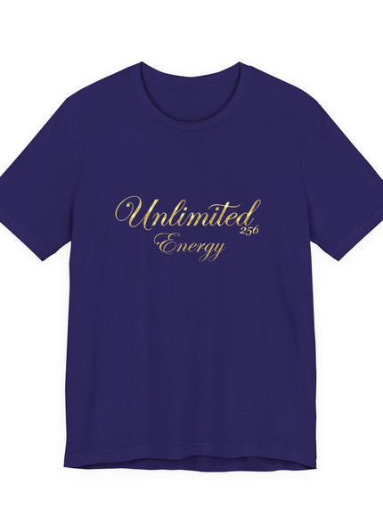 "Unlimited 256 Energy" Unisex Jersey Short Sleeve Tee