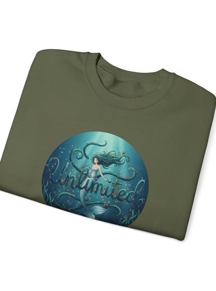 "Unlimited Mermaid" Unisex Adult Sweatshirt