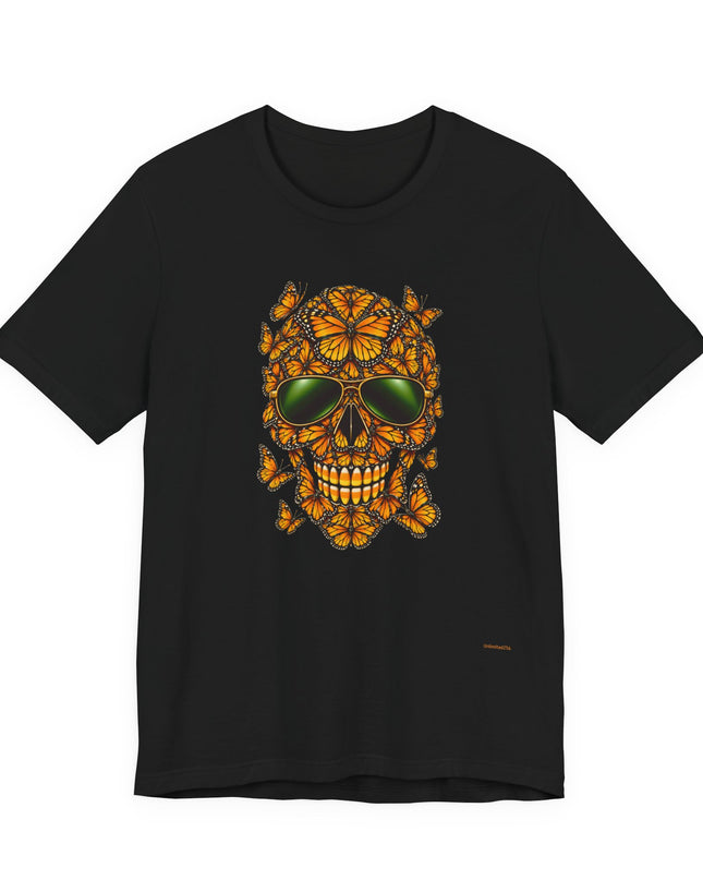 "Butterfly Skull" Unisex Jersey Short Sleeve Tee