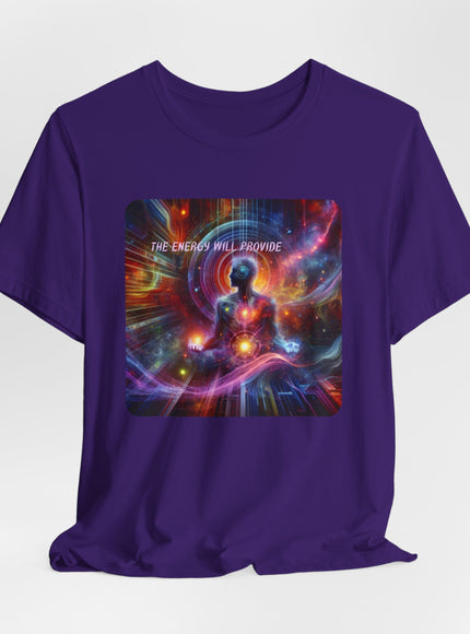 "The Energy will Provide, (Energy for Success)" Unisex Jersey Short Sleeve Tee