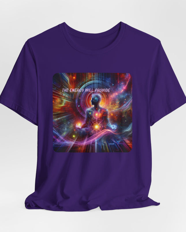 "The Energy will Provide, (Energy for Success)" Unisex Jersey Short Sleeve Tee