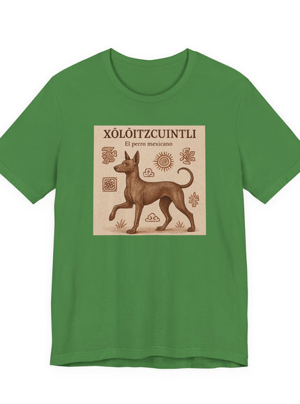"Xoloitzcuintli - el perro mexicano" Unisex Jersey Short Sleeve Tee