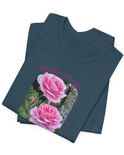 "Blessed and Beautiful" Unisex Jersey Short Sleeve Tee