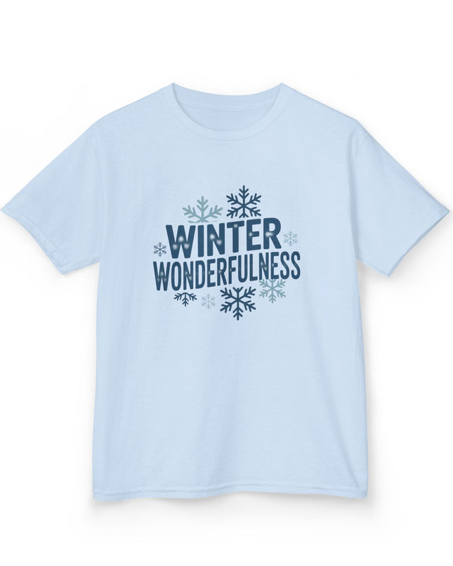 "Winter Wonderfulness" Kids Heavy Cotton Tee