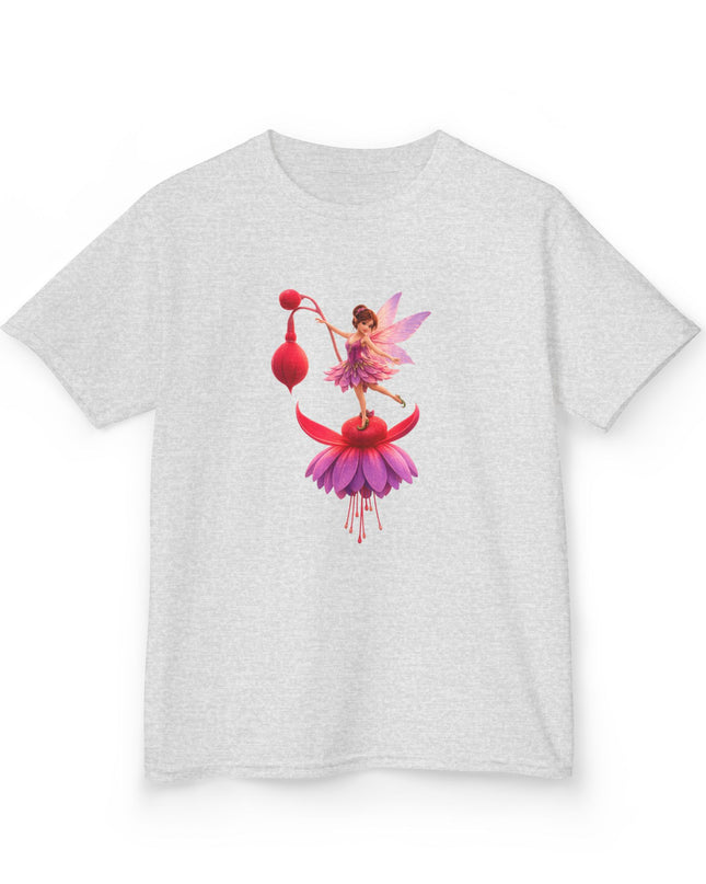 "Fuchsia Fairy" Kids Heavy Cotton Tee