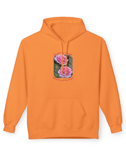 "Blessed and Beautiful" Unisex Adult Midweight Softstyle Fleece Hoodie