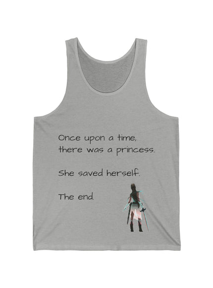 "Once upon a time, there was a princess..." Women's Tank Top
