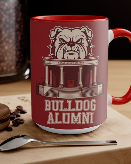 "Bulldog Alumni " Accent Mug