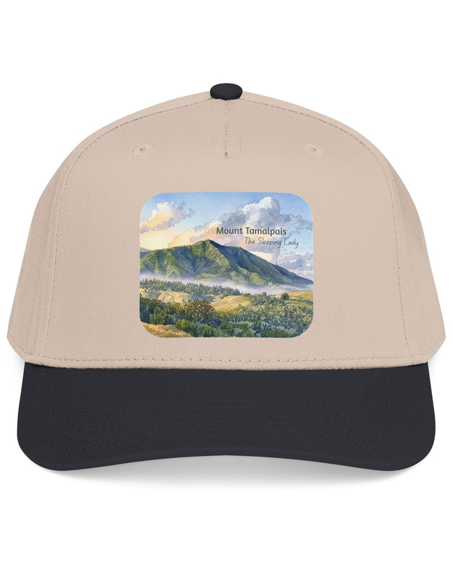 "Mount Tamalpais, the Sleeping Lady" Mid Profile Baseball Cap