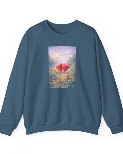 "Valentine's Day - Monet Style" Unisex Adult Sweatshirt