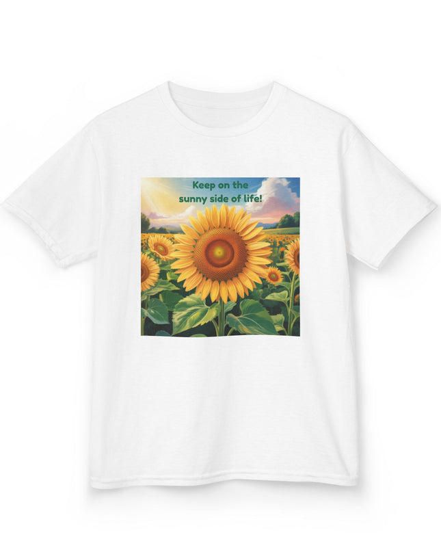 "Keep on the Sunny Side of Life" Kids Heavy Cotton Tee