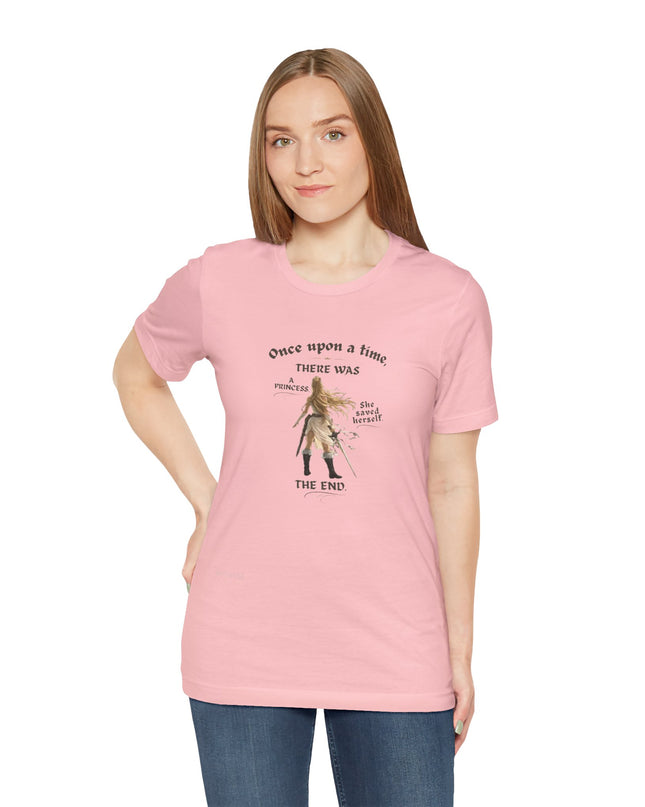 "She Saved Herself" Unisex Jersey Short Sleeve Tee