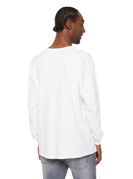 "Tides and Tall Trees" Unisex Garment-dyed Long Sleeve T-Shirt