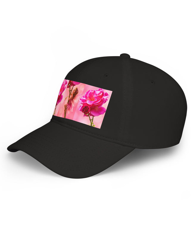 "Fairy Rose" Low Profile Baseball Cap