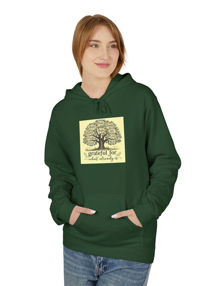 "Grateful For What Already Is" Unisex Midweight Softstyle Fleece Hoodie