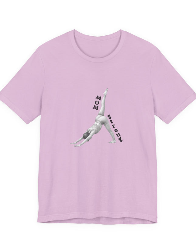"Mom Strong Pilates" Unisex Jersey Short Sleeve Tee