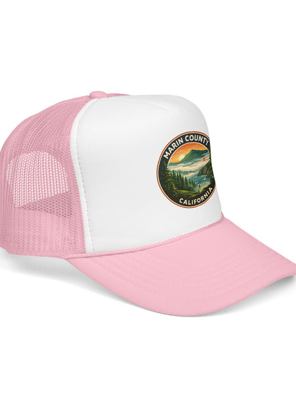 "Marin County, Above the Fog" Foam Trucker Hat
