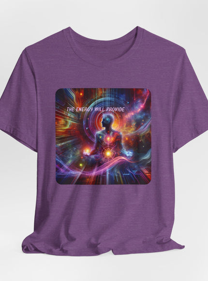 "The Energy will Provide, (Energy for Success)" Unisex Jersey Short Sleeve Tee