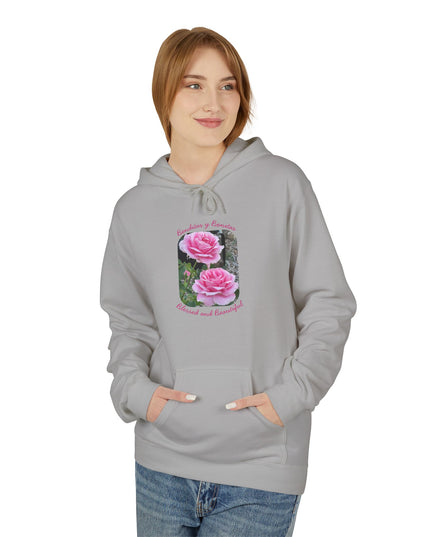 "Blessed and Beautiful" Unisex Adult Midweight Softstyle Fleece Hoodie