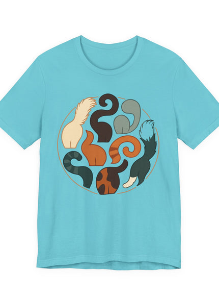 "Cat Tails (image)" Unisex Jersey Short Sleeve Tee
