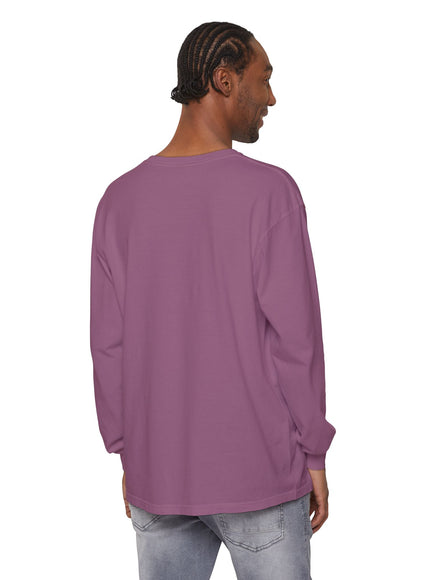 "Tides and Tall Trees" Unisex Garment-dyed Long Sleeve T-Shirt