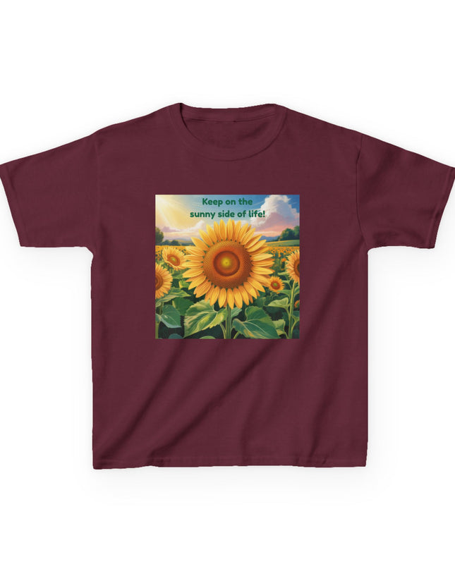 "Keep on the Sunny Side of Life" Kids Heavy Cotton Tee