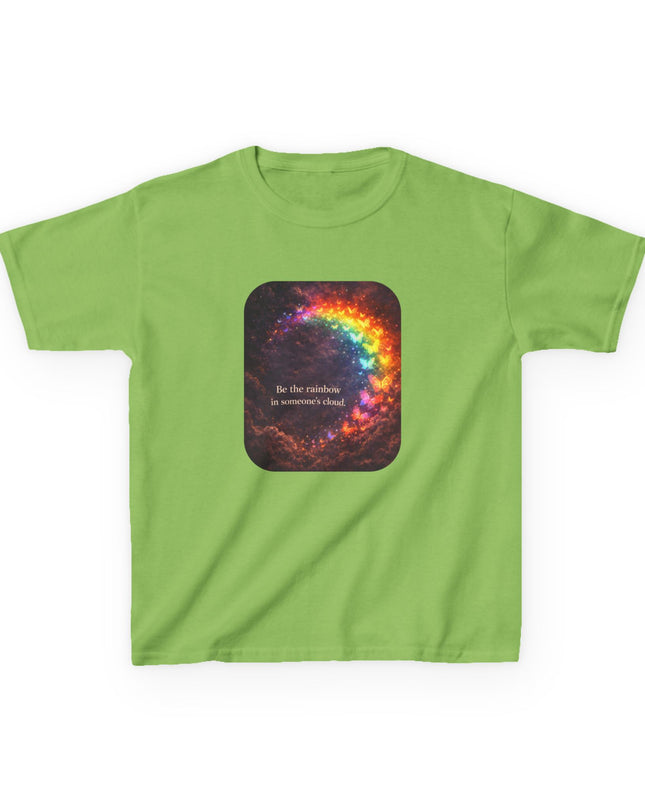 "Be the Rainbow in Someone's Cloud" Kids Heavy Cotton Tee