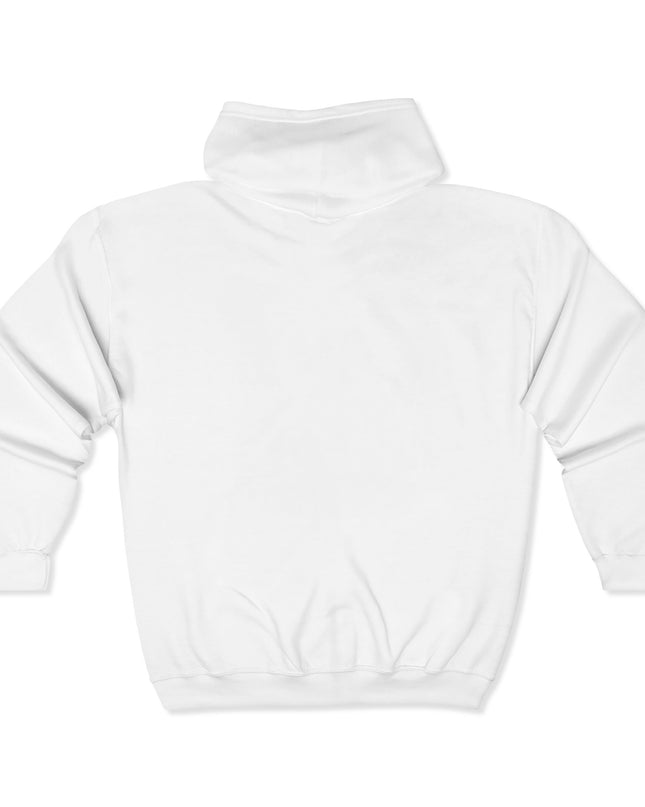 "Mom Strong (Black embroidery) " Unisex Heavy Blend Full Zip Hooded Sweatshirt