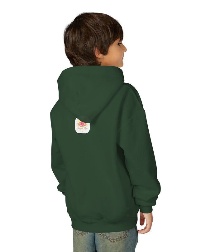 "My Father Says I am Royalty" Youth Heavy Blend Hooded Sweatshirt