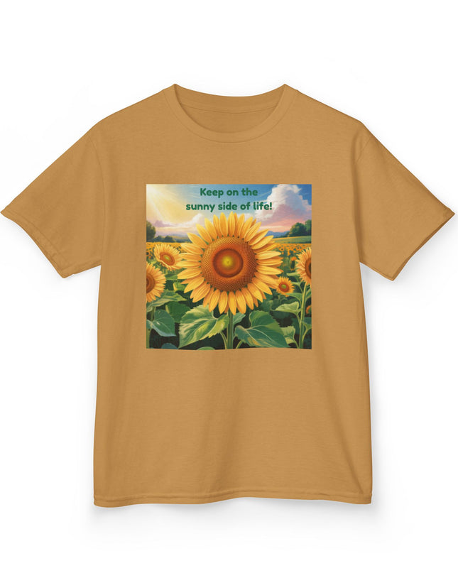 "Keep on the Sunny Side of Life" Kids Heavy Cotton Tee