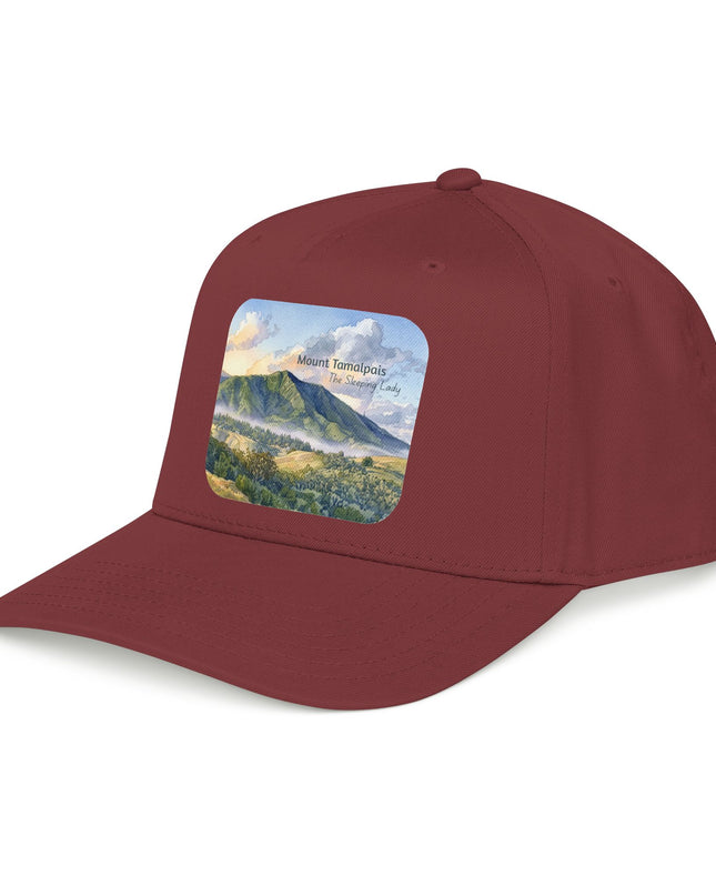 "Mount Tamalpais, the Sleeping Lady" Mid Profile Baseball Cap