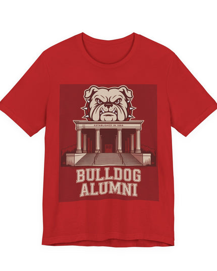 "Bulldog Alumni" Unisex Jersey Short Sleeve Tee
