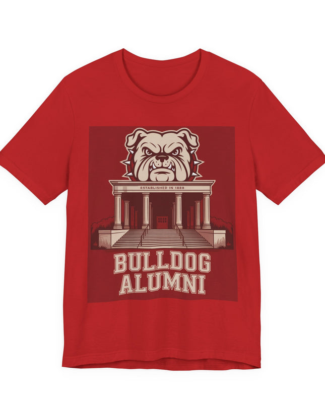 "Bulldog Alumni" Unisex Jersey Short Sleeve Tee