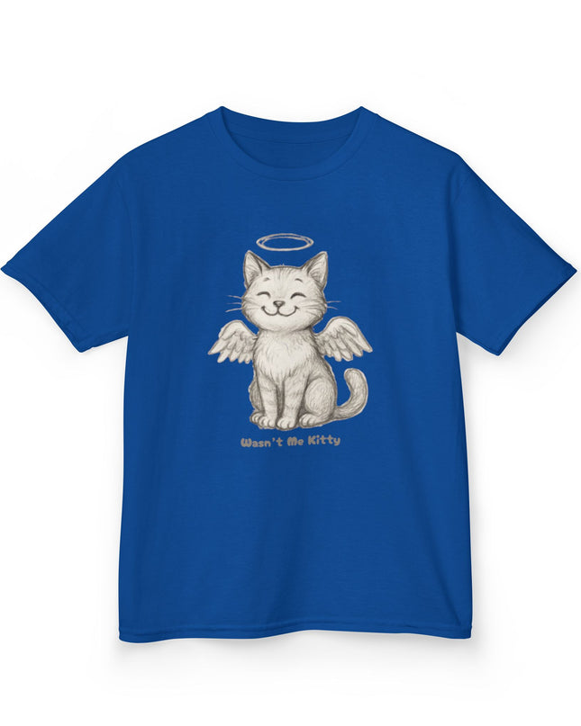 "Wasn't Me Kitty" Kids Heavy Cotton Tee