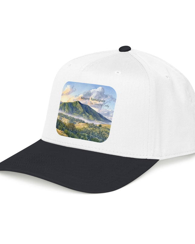 "Mount Tamalpais, the Sleeping Lady" Mid Profile Baseball Cap