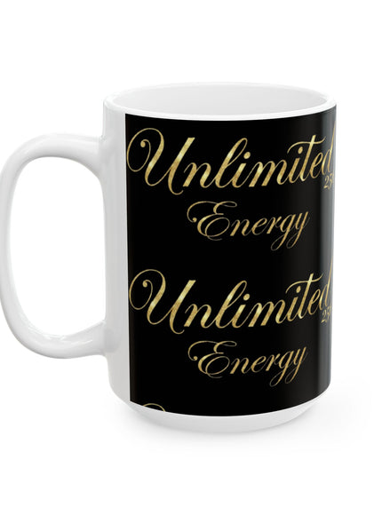 "Unlimited 256 Energy" Ceramic Mug, (11oz, 15oz)