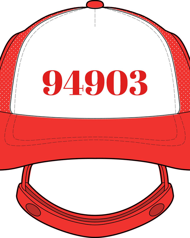 "94903" Dog Foam Trucker Hat